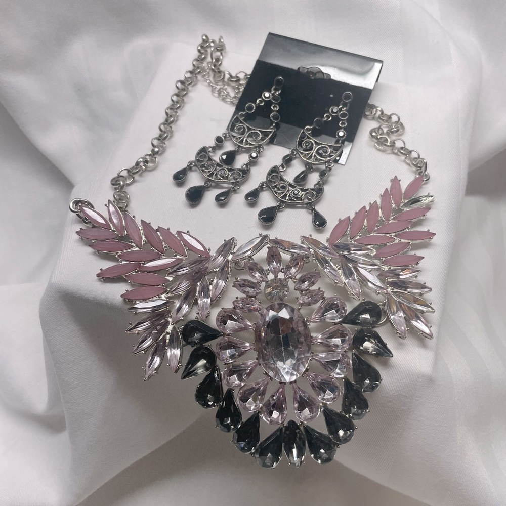 Necklace and Earrings